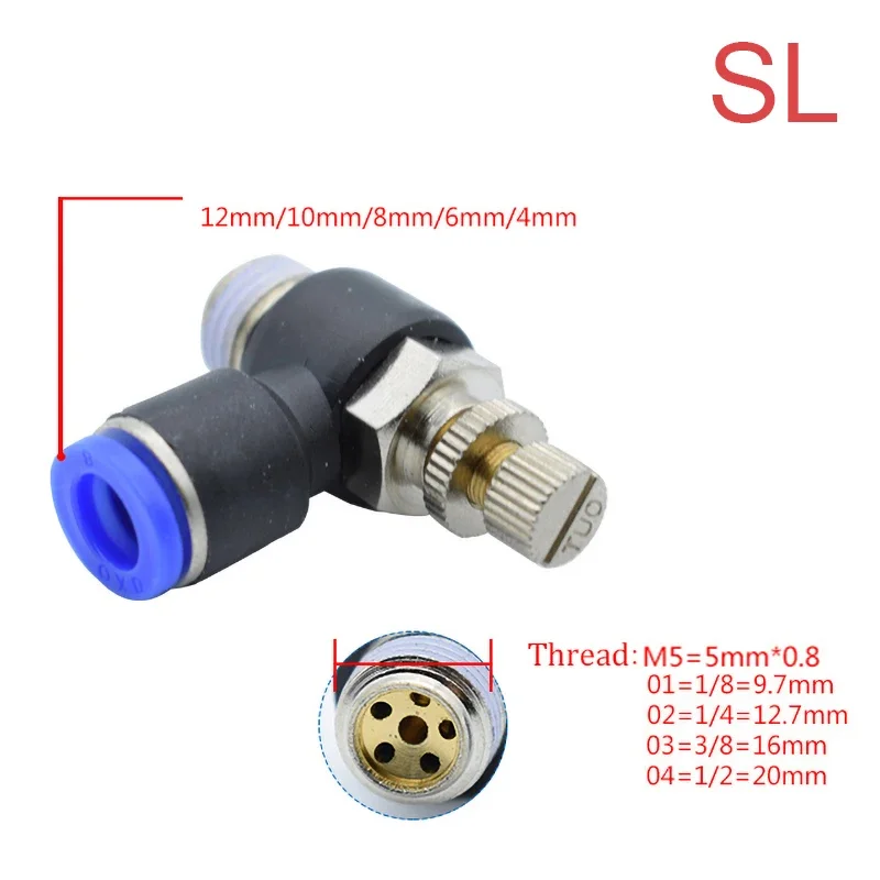1 個空気圧クイックコネクタ PCF PC PL SL PB - Compression Fitting Brass のレビューと価格