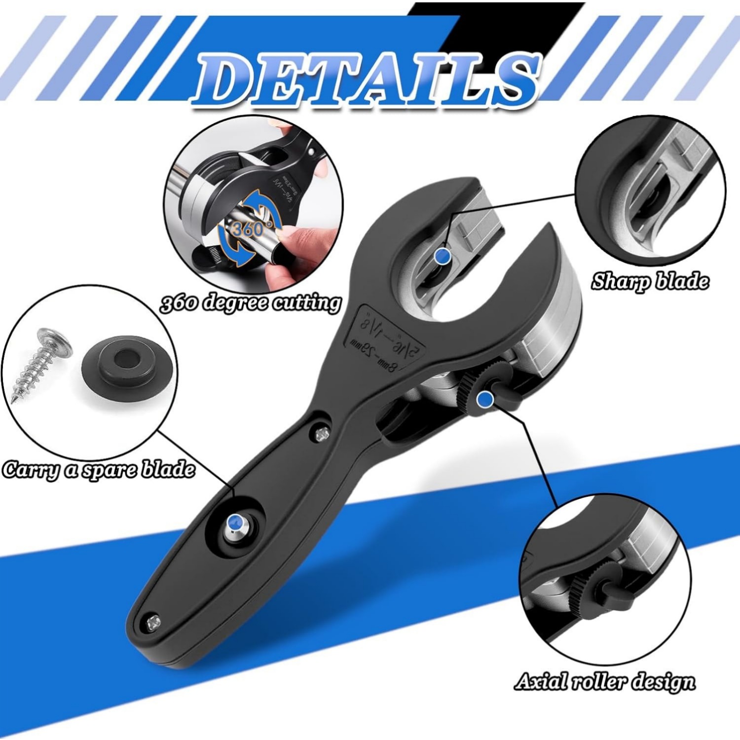 ラチェット式パイプカッター ヘビーデューティー銅管カッター  - Pipe Cutter Ratchet のレビューと価格