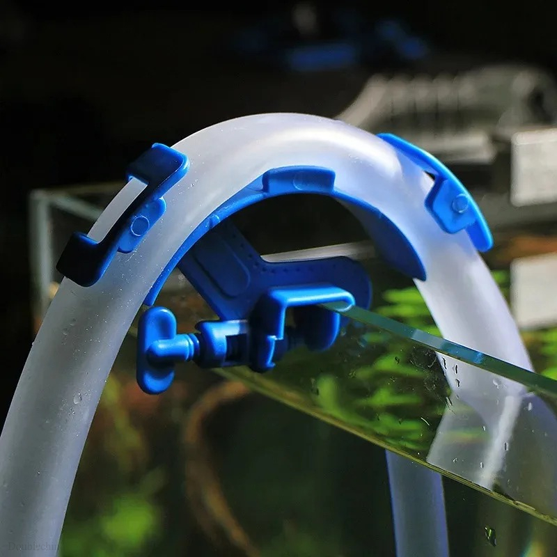 水槽用フィルター水管固定クランプ、水パイプフィルターホースホ - Plastic Pipe Clip のレビューと価格