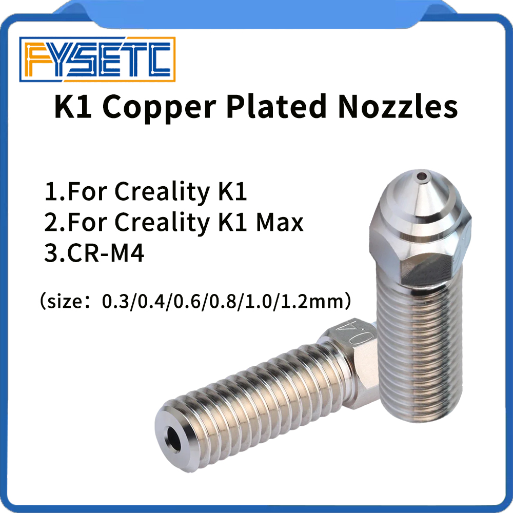 Creality 3 v3 ke 1/k1 max用銅メッキ - Creality Printer K1 のレビューと価格